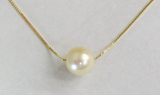 パールのペンダントネックレスジュエリーリフォーム