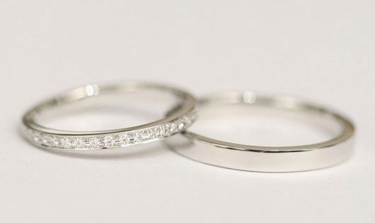 結婚指輪ハーフエタニティの人気ランキング