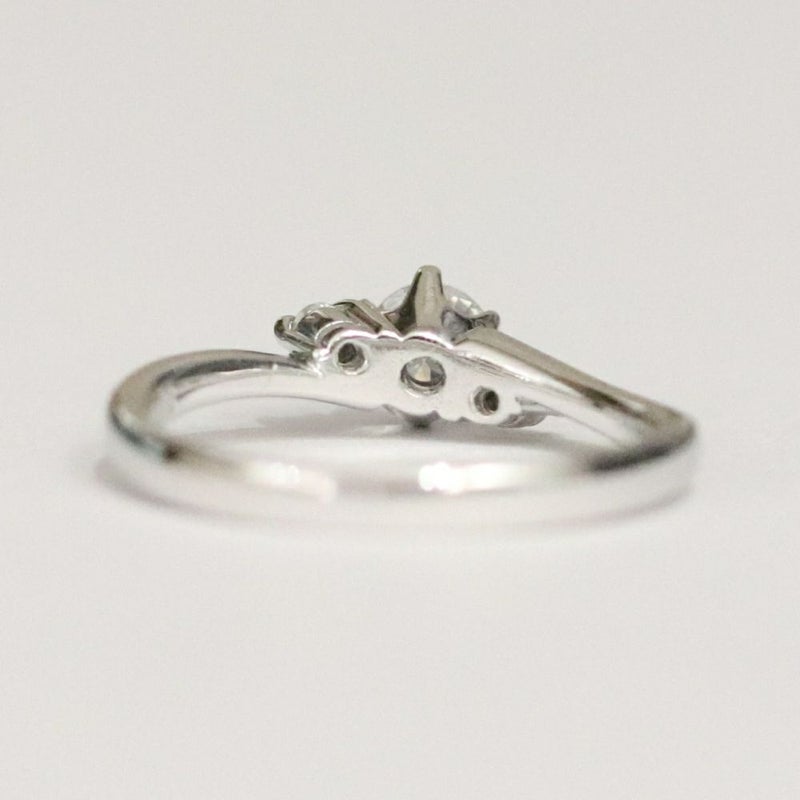 ダイヤモンド婚約指輪枠erk0496ct030pt裏面