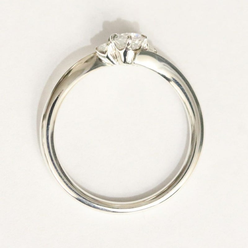 ダイヤモンド婚約指輪枠erk1205ct030pt側面