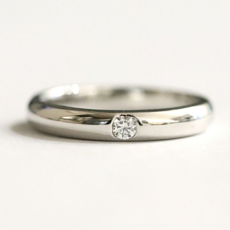 結婚指輪ストレートラインｍｒｓ014ｐｔｍｒｓ013ｐｔレディス正面