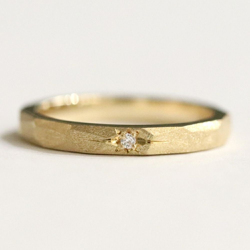 結婚指輪ストレートラインｍｒｓ059k18ｍｒｓ058ｐｔレディス正面